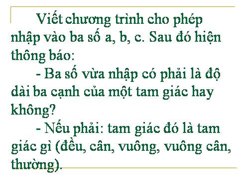 Bài thực hành 4. Sử dụng câu lệnh điều kiện If….Then