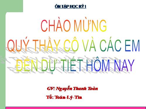 ÔN TẬP HKI