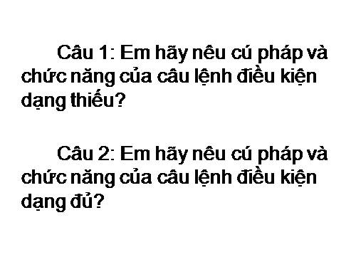 Bài thực hành 4. Sử dụng câu lệnh điều kiện If….Then