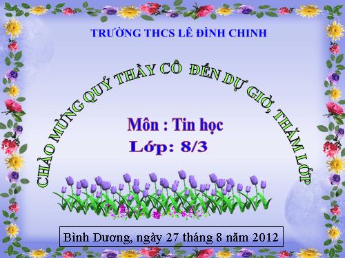 Bài 3. Chương trình máy tính và dữ liệu