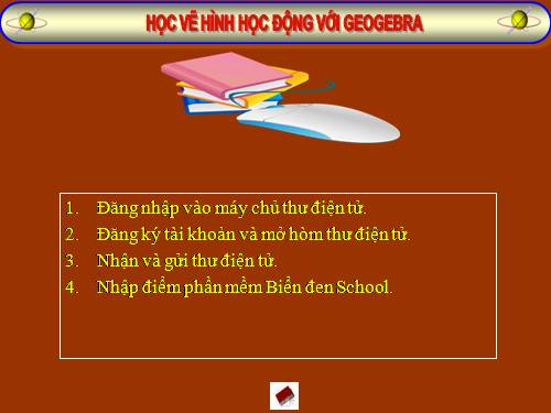 Học vẽ hình với phần mềm Geogebra