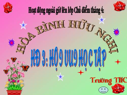 NGLL 6 thang 4 "Hội vui học tập"