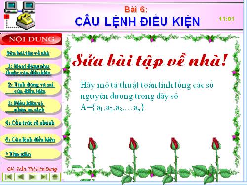 Bài 6. Câu lệnh điều kiện