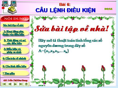 Bài 6. Câu lệnh điều kiện