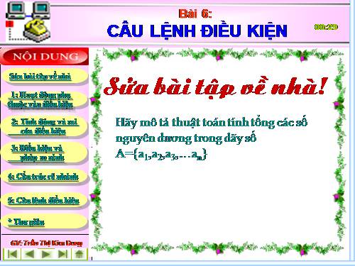 Bài 6. Câu lệnh điều kiện