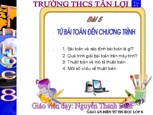 Bài 5. Từ bài toán đến chương trình