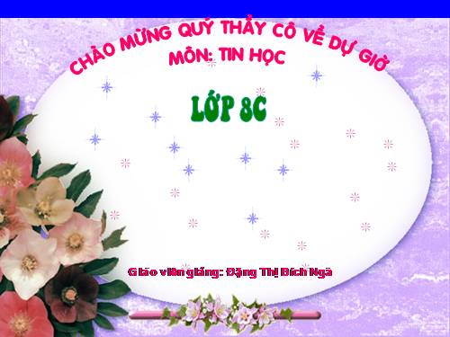 Bài 4. Sử dụng biến trong chương trình