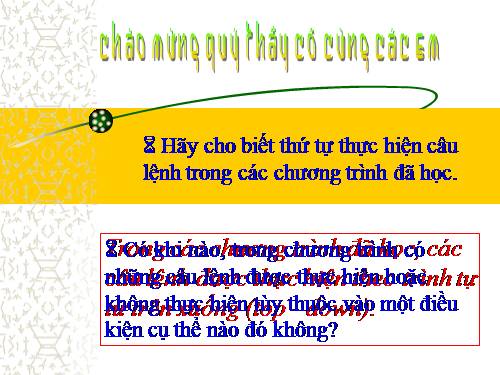 Bài 6. Câu lệnh điều kiện