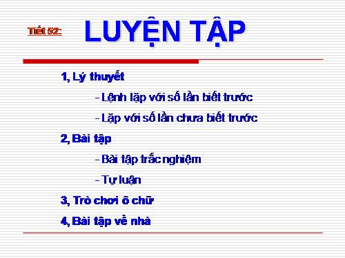 Bài thực hành 6. Sử dụng lệnh lặp While…..Do