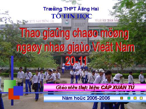 Bài thực hành 4. Sử dụng câu lệnh điều kiện If….Then