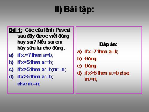 Bài thực hành 4. Sử dụng câu lệnh điều kiện If….Then