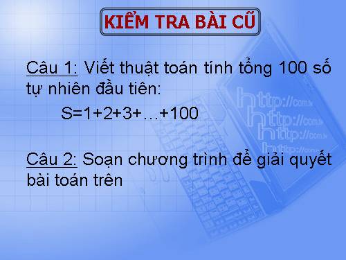 Bài 8. Lặp với số lần chưa biết trước