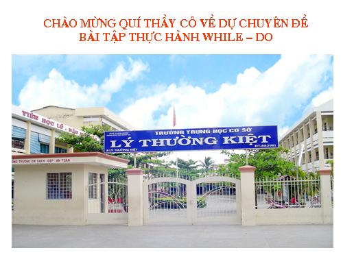 Bài thực hành 6. Sử dụng lệnh lặp While…..Do