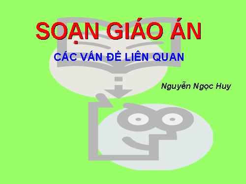 Huong dan soan giao an Tin hoc 8