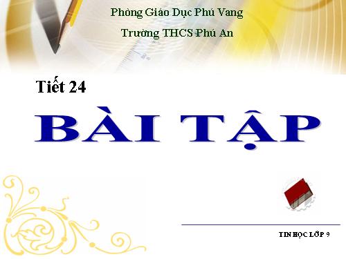 Tiet 18 Bai tập (pro)