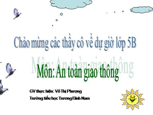 Bài 2. Đi xe đạp an toàn trên đường