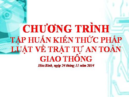 Bài 4. Nguyên nhân gây tai nạn giao thông