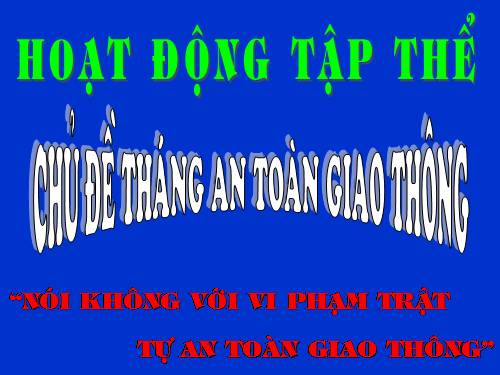 Hoạt động tập thể