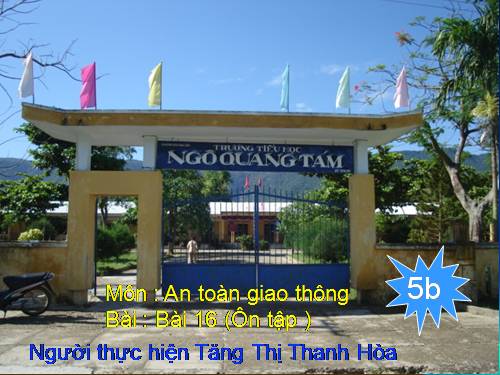 An toàn giao thông