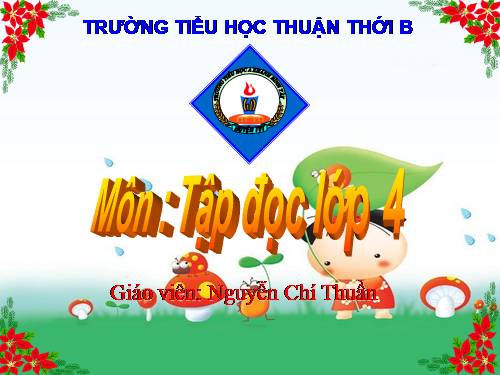 Tuần 8. Đôi giày ba ta màu xanh