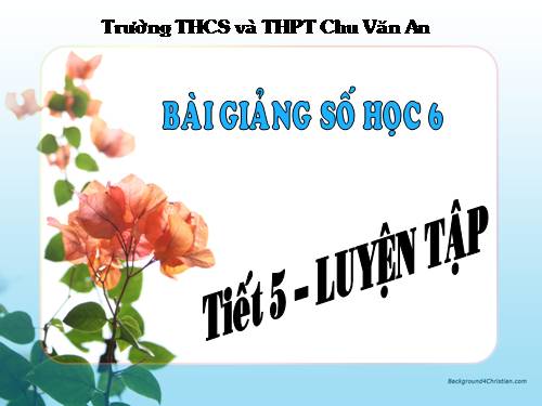 Chương I. §4. Số phần tử của một tập hợp. Tập hợp con