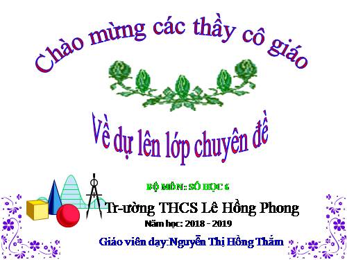 Chương I. §1. Tập hợp. Phần tử của tập hợp