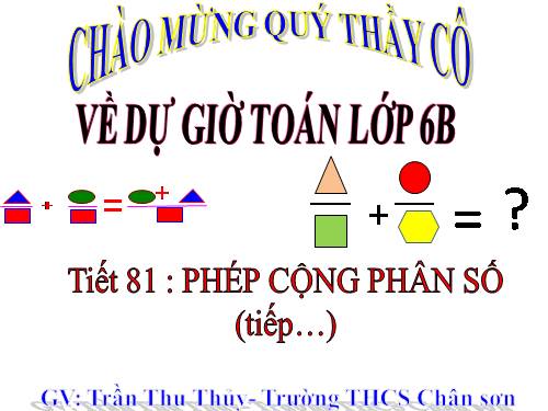 Chương II. §5. Cộng hai số nguyên khác dấu