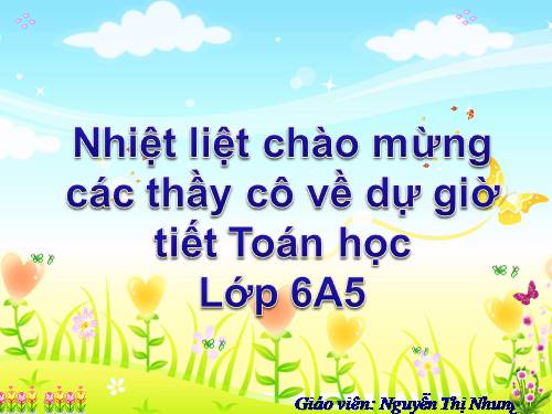 Chương III. §4. Rút gọn phân số