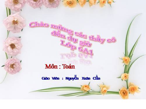 Chương II. §3. Thứ tự trong tập hợp các số nguyên