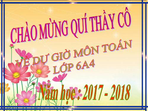 Chương I. §1. Tập hợp. Phần tử của tập hợp