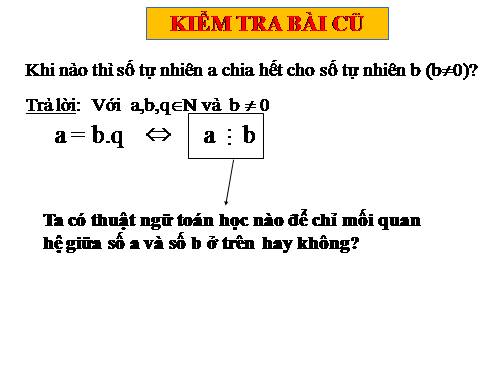 Chương I. §13. Ước và bội