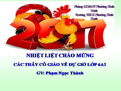 Chương III. §3. Tính chất cơ bản của phân số