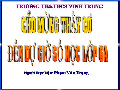 Chương I. §18. Bội chung nhỏ nhất