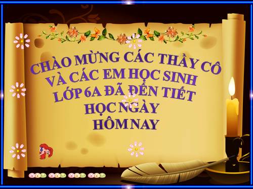 Chương I. §8. Chia hai luỹ thừa cùng cơ số