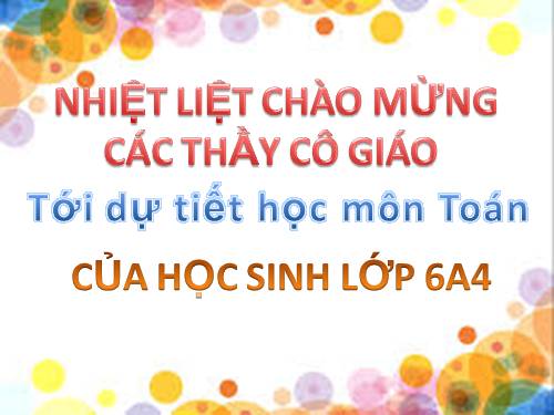 Chương I. §17. Ước chung lớn nhất