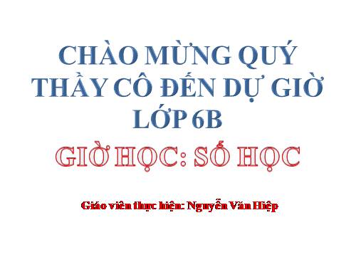 Chương I. §12. Dấu hiệu chia hết cho 3, cho 9