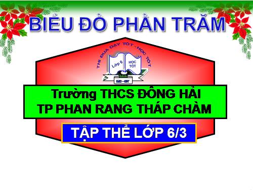 Chương III. §17. Biểu đồ phần trăm