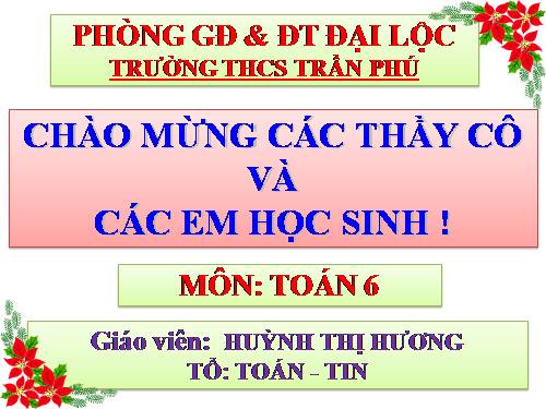 Chương III. §16. Tìm tỉ số của hai số