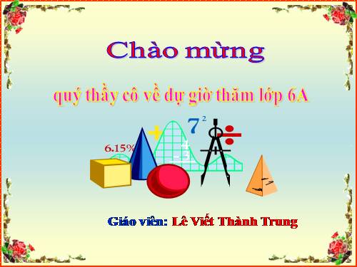 Chương III. §16. Tìm tỉ số của hai số