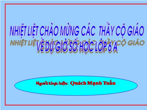 Chương II. §5. Cộng hai số nguyên khác dấu