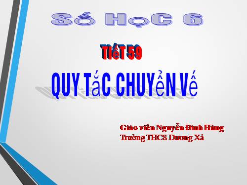 Chương II. §9. Quy tắc chuyển vế