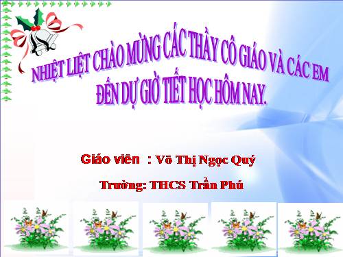 Chương II. §3. Thứ tự trong tập hợp các số nguyên