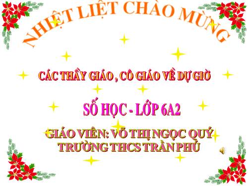 Chương II. §13. Bội và ước của một số nguyên