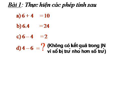 Chương II. §1. Làm quen với số nguyên âm