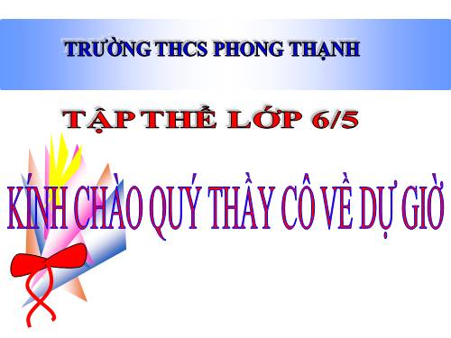 Chương II. §1. Làm quen với số nguyên âm