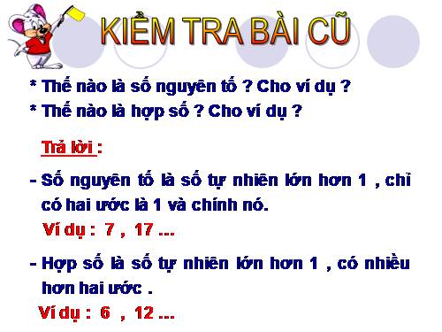 Chương I. §15. Phân tích một số ra thừa số nguyên tố