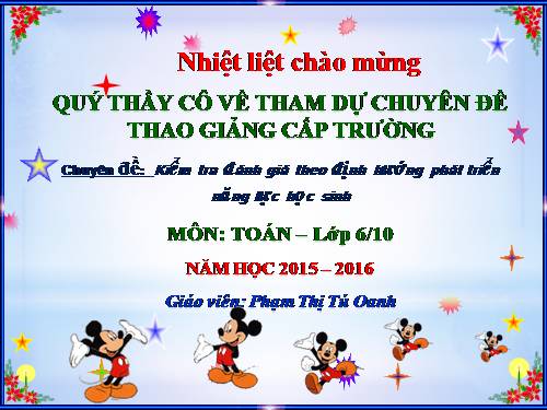 Các bài Luyện tập