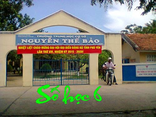 Ôn tập số học 6 - tiết 18