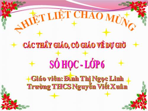 Chương I. §13. Ước và bội