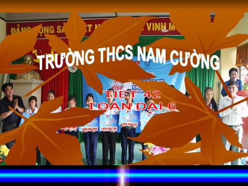 Chương II. §3. Thứ tự trong tập hợp các số nguyên